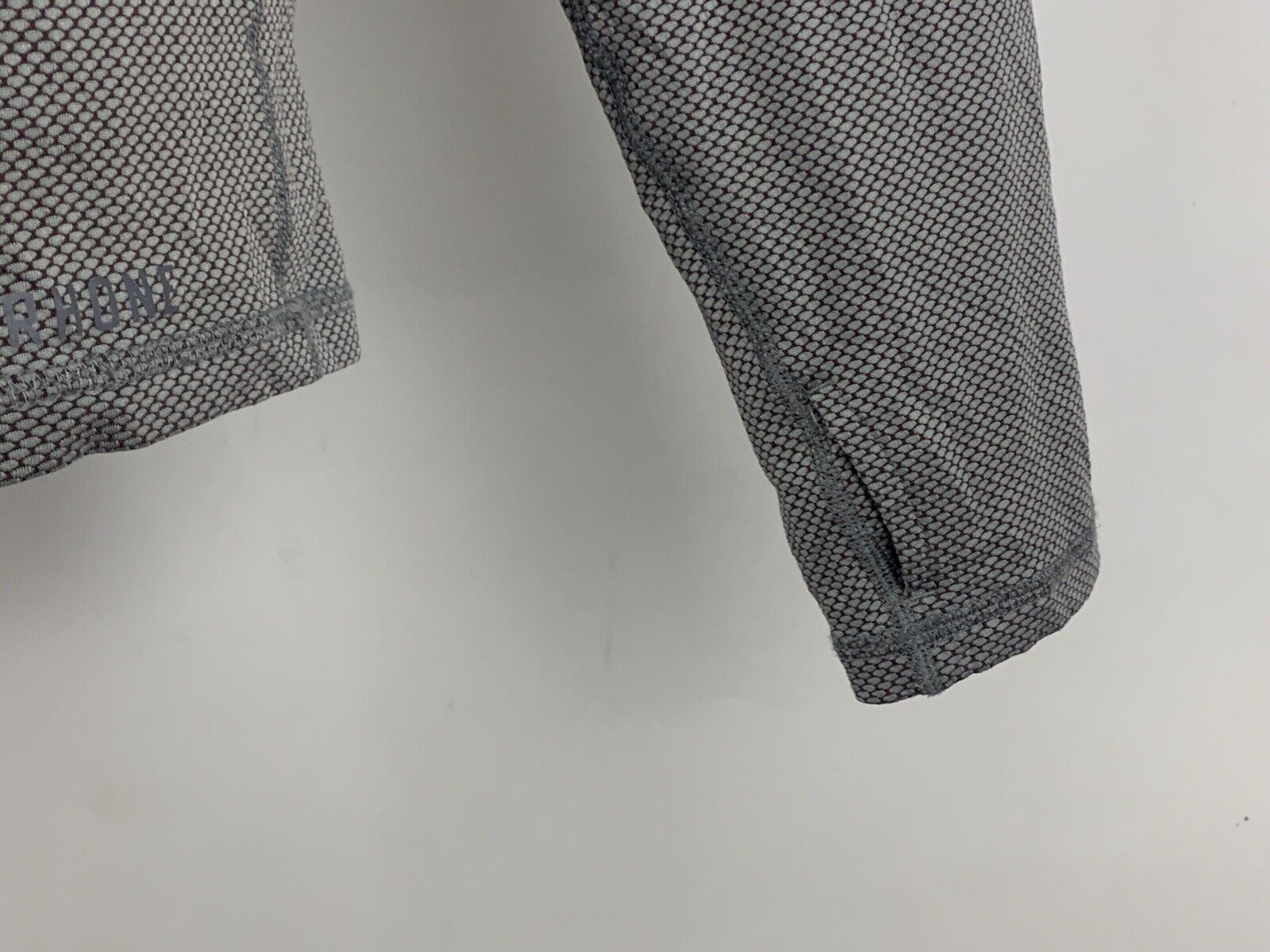 Rhone Men's Shirt Size S Gray  Stretch 1 /3 Zip L… - image 11