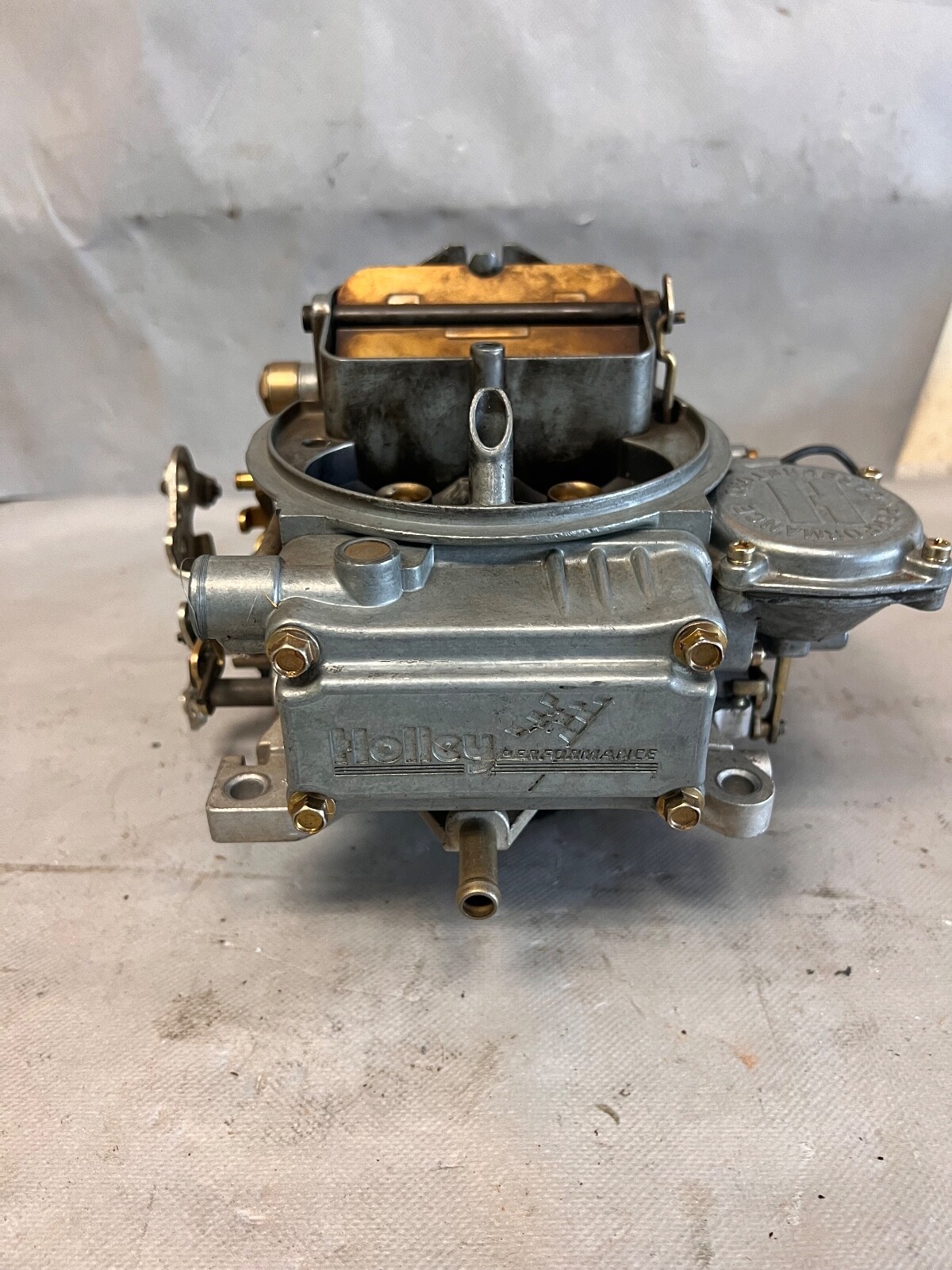 HOLLEY LIST 804578 600 CFM VACUUM SECONDARY CARBURETOR with ELECTRIC