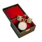 Sky Brand New Delicate 3 piece MINIATURE Drum set Mini Drum Toy