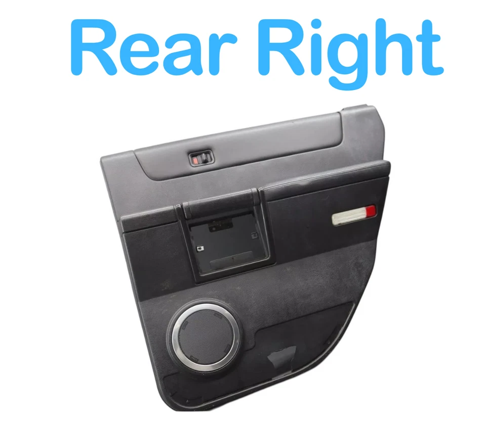 05-07 Hummer H2 Panel de cubierta interior de puerta interior lado pasajero trasero derecho OEM Foto 2 de 4