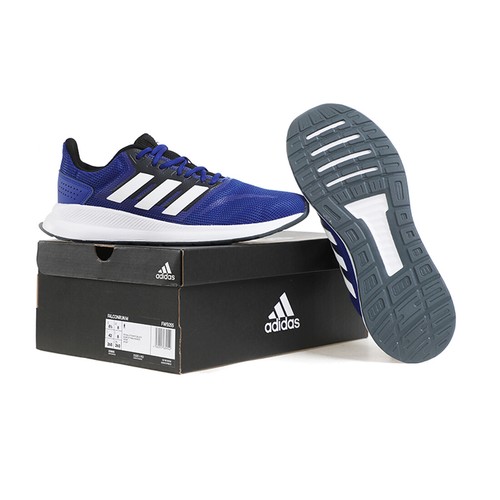 Adidas RUNFALCON Shoes Men's Sports Gym Running Daily Wear Sneakers Blue  FW5055 | eBay