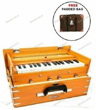 New BINA 2.5 Octaves Double Reeds 4 Stopper Double Bellow 32 Keys Harmonium