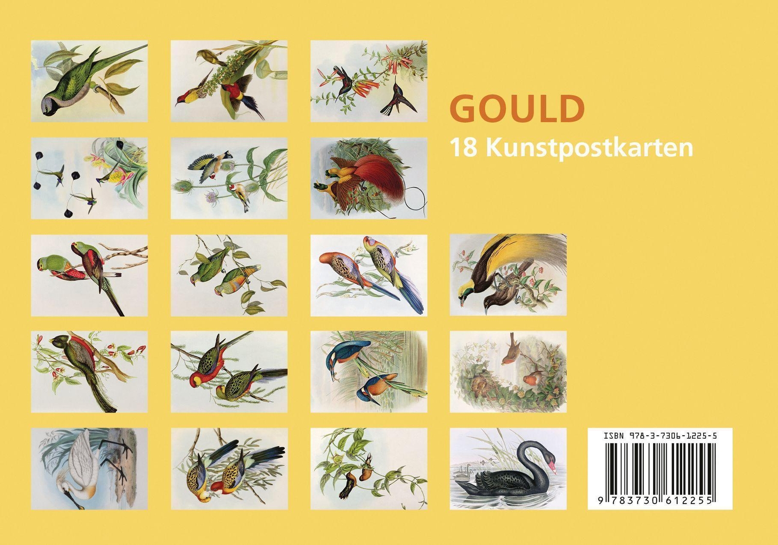 Thumbnail - Postkarten-set John Gould | 18 Kunstpostkarten Aus Hochwertigem