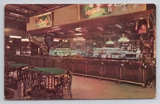 Golden Nugget Gambling Hall Casino Saloon Bar Las Vegas Postcard
