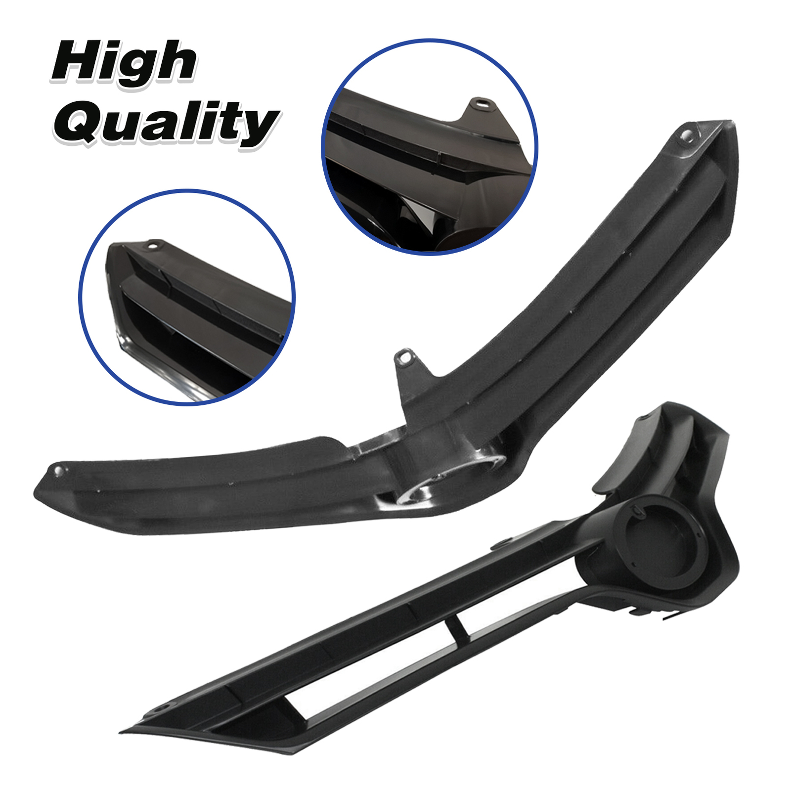 For 2014-2016 Corolla L LE Front Bumper Cover & Upper Lower Grille & Fog Lights