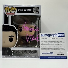 Dominic West “The Wire” AUTOGRAPH James “Jimmy” McNulty Signed Funko Pop ACOA