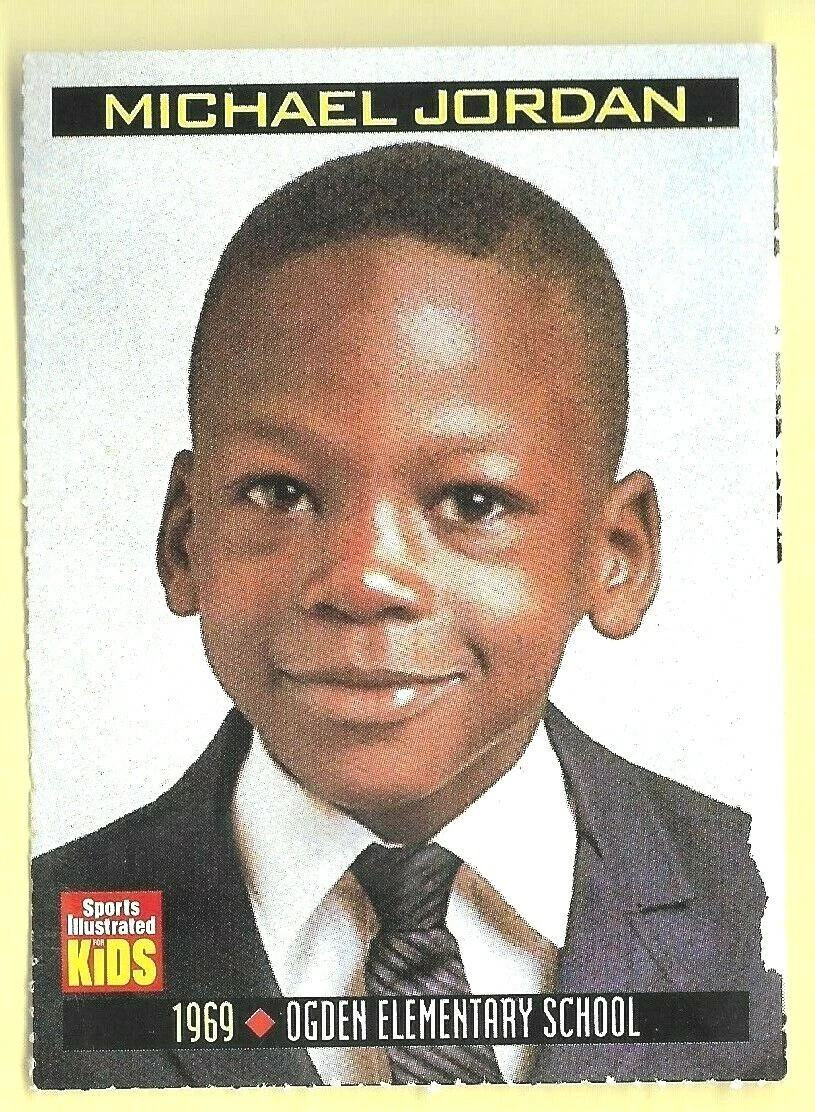 MICHAEL JORDAN SPORTS ILLUSTRATED KIDS OGDEN ELEMENTARY 775 BULLS