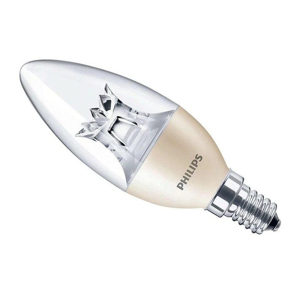 Philips Master 6w (40w), LED, Dimtone, E14 Small Edison Screw, 470lm Candle Bulb - Image 3 of 4