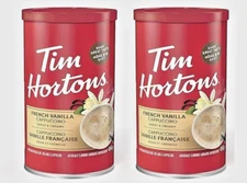 (PACK 2) Tim Hortons French Vanilla Instant Cappuccino 454g /16oz -FREE SHIPPING