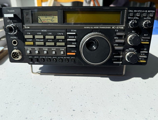 Icom IC 275E 144MHz VHF 100W All Mode Ham Transceiver LCD Notch Filter