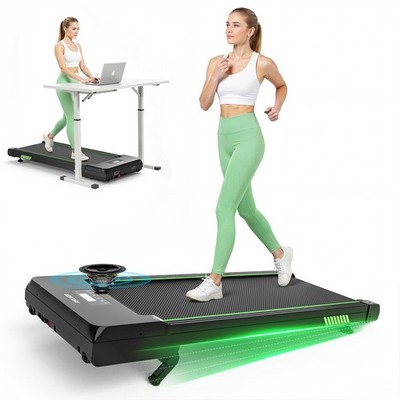 Akluer Walking Pad with 12% Auto Incline, Under Desk Treadmills for Home and ...