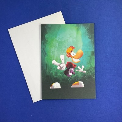 RAYMAN Greeting Card Gamestop Exclusive UBISOFT 2013 with Envelope