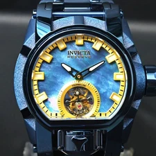 Invicta Reserve Bolt Zeus Mugnum 35729 Tourbillon 2 Movements Used From Japan