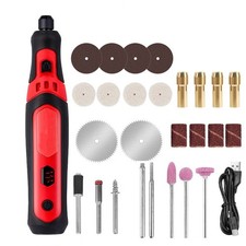 Rechargeable Cordless Rotary Tool with 26 Accessories for Engraving For Carving