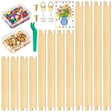 12 Pcs Needlepoint Stretcher Bars - 3 Sizes for Needlework - 12pcs-L