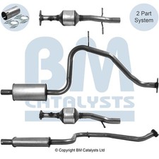 Catalytic Converter Type Approved + Kit For Mazda CX-3 DK 2.0 SKYACTIV-G Rear