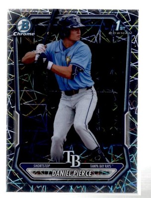 2026 Bowman #BCP-77 Daniel Pierce Chrome Prospects Lazer Refractor