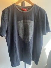 Ferrari x PUMA Men  s Black Shirt Size Large Short Sleeve