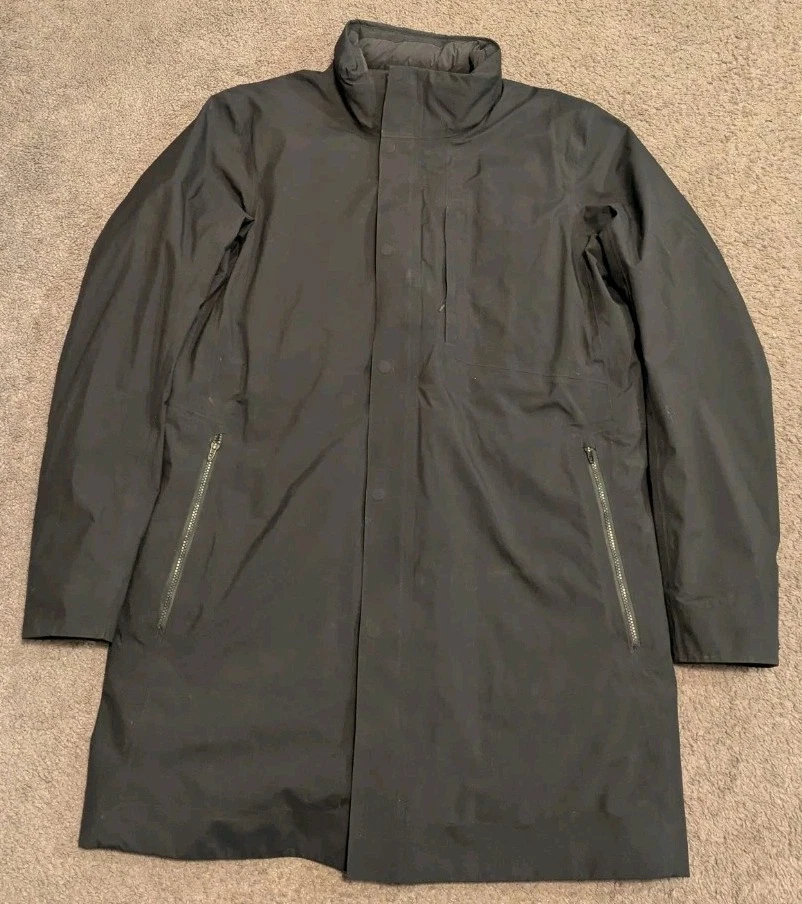 Lululemon Storm Break Insulated Goose Down Black Coat Jacket M4A93S Men's L