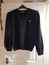 Vintage Lyle & Scott Mens Medium Jumper In Excellent Condition