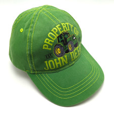 John Deere hat green adjustable cap - Youth / child Size or Small Adult 