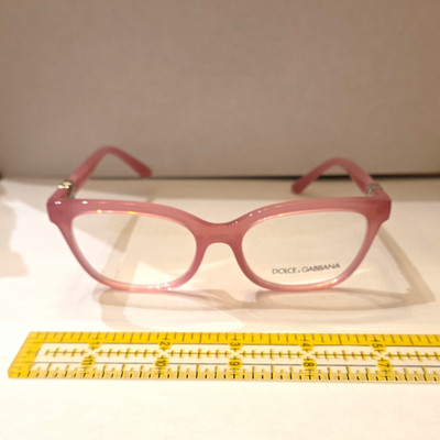 Dolce & Gabbana DG 5106-U 1912 Pink Plastic Full Rim Eyeglasses Frames 52-17-145