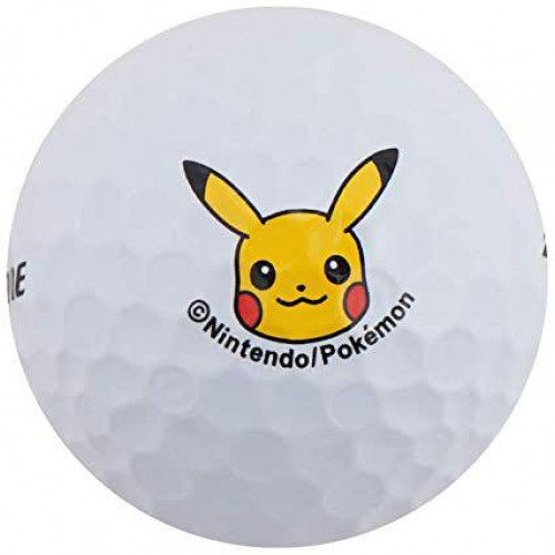BRIDGESTONE and Pokemon Collaboration Pikachu Golf Ball and Pouch Set Japan New - Picture 3 of 12