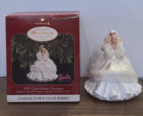 Hallmark Keepsake Collectors Club Barbie Ornament 1997 - Picture 1 of 1
