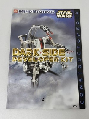 1x Lego Bauanleitung Buch 2 Star Wars Dark Side Developer Kit 9754