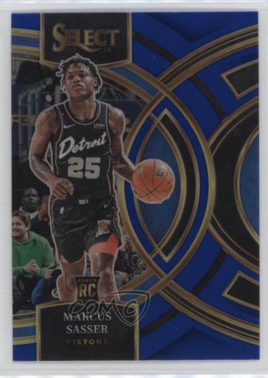 2023-24 Panini Select Premier Level Blue Prizm Marcus Sasser #114 1d0h