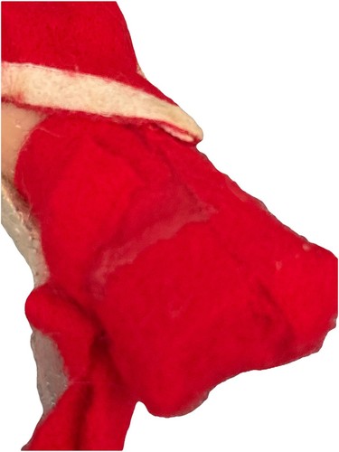 Vintage 4" Knie Umarmung Weihnachten Weihnachtsmann langer Bart blaue Augen - Bild 9 von 9