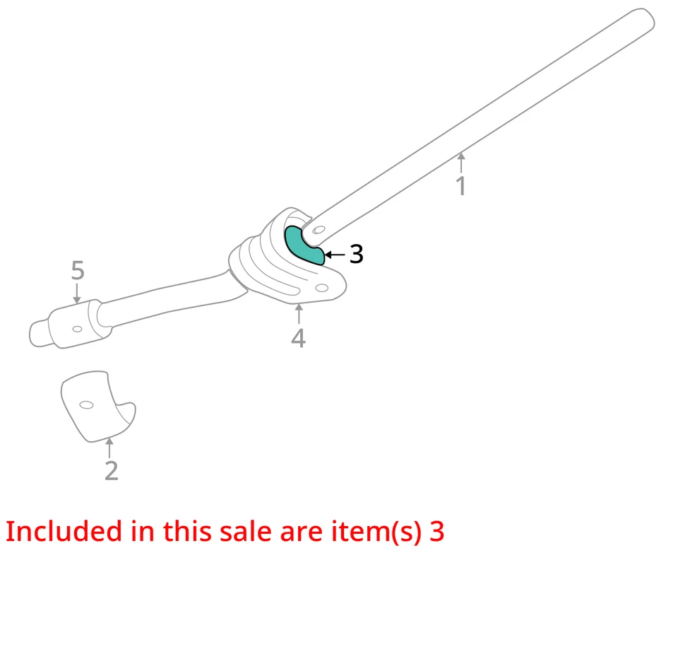 CHRYSLER BARRA ESTABILIZADORA BUJE 52038760 NUEVO OEM 52038760 Foto 2 de 3