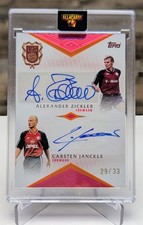 Alexander Zickler/Carsten Jancker /33 Topps 125 Years Anniversary Bayern München