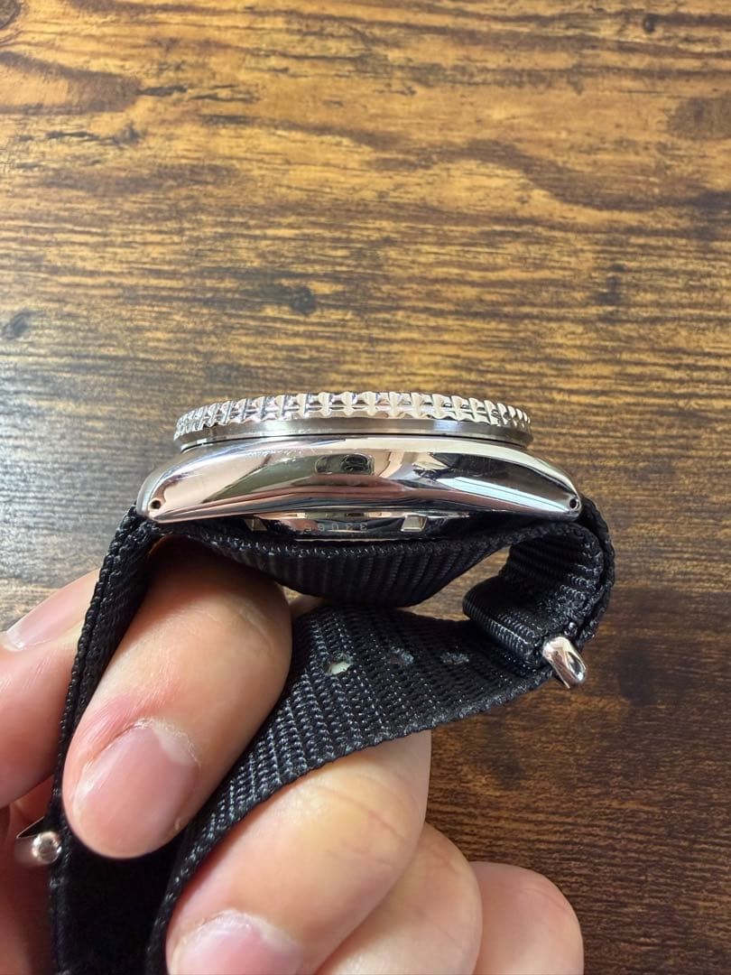 Seiko 5 Sports SRPD55K1 Watch Used Genuine Metal Bracelet NATO Strap From Japan image 3