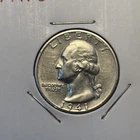 1941-S WASHINGTON SILVER QUARTER - High Grade (2)