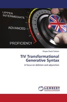Wayas David Tarhom | Tiv Transformational Generative Syntax | Taschenbuch (2021)