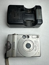 Canon PowerShot S100 Digital Elph Camera 2.1 MP Tested Works