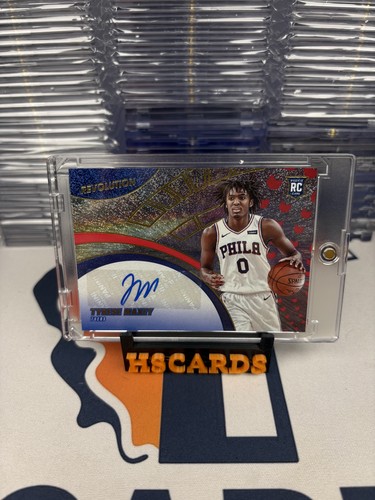 Tyrese Maxey — 2020 Panini Revolution Rookie Autographs basketball card