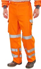 Beeswift Arc Compliant Hi-Vis Rail Spec Hose Orange Größe 44T