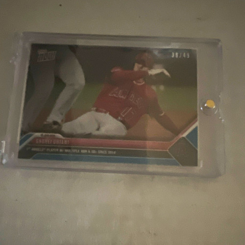 Topps 2023 Shohei Othani Los Angeles Angles #767 Serial Numbered 38/49 MLB Card