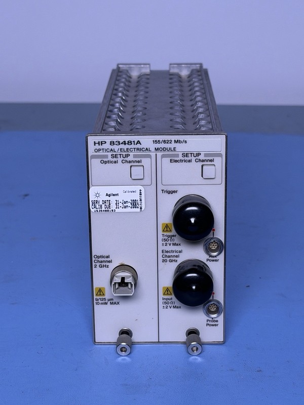 HP 83481A (OPT 012) Optical (2GHz) / Electrical (20GHz) Module