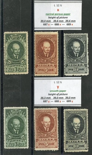Russia  ## 687-698 x  + '' 687-689 y  perf 12,5  * mlh