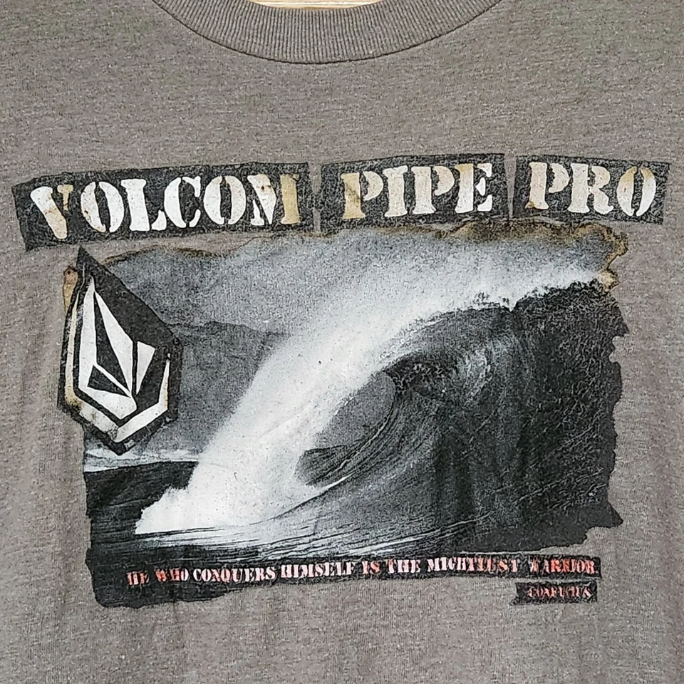 Volcom Pipe Pro Hawaii 2011 Shirt Men's Large ASF Graphic North Shore Oahu - Image 2 of 4