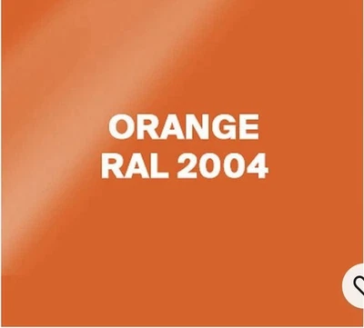 NEIMAR PLANEN LKW- Plane Gewebeplane 3m x Wunchmaß Orange/ 900g m2