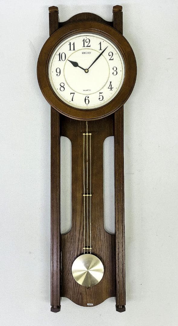 Huge SEIKO RQ308B Wall Clock 36" Pendulum Chime Quartz Working Japan