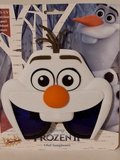 NEW Olaf Frozen SUN-STACHES KIDS UV SUNGLASSES IMPACT RESISTANT CUTE 