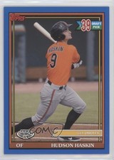 2021 Topps Pro Debut Blue 14/150 Hudson Haskin #PD-175 ut4