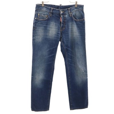 DSQUARED2 made in Italy Denim pants 46 Wash blue jeans Men's