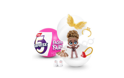ZURU 5 Surprise Fashion Fairies Überraschungskugel mit Puppe & Accessoires