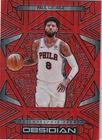 2024-25 Obsidian Paul George 112/125 Orange #118 76ers PWE